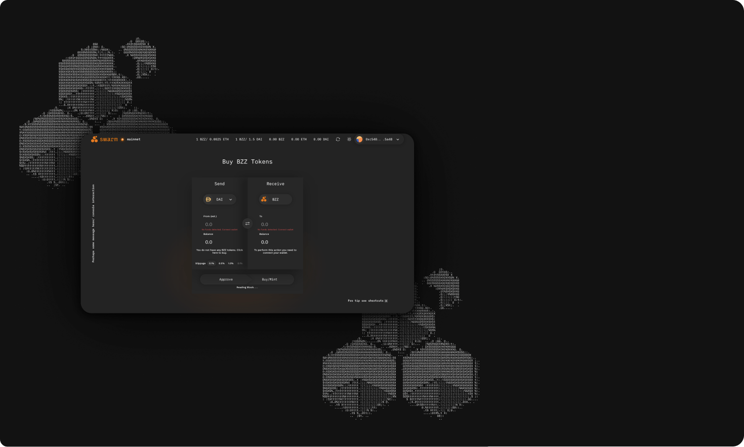 Showcase of Swarm Bzzaar