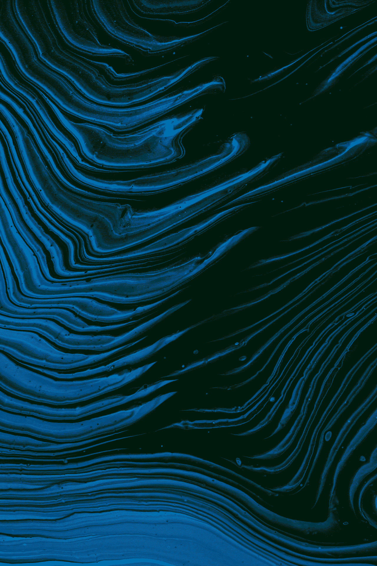 Article card header with dark trippy flowy colors with blue, grey, green shades